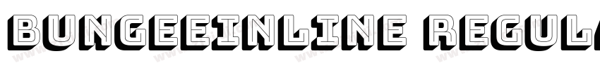 BungeeInline Regular字体转换